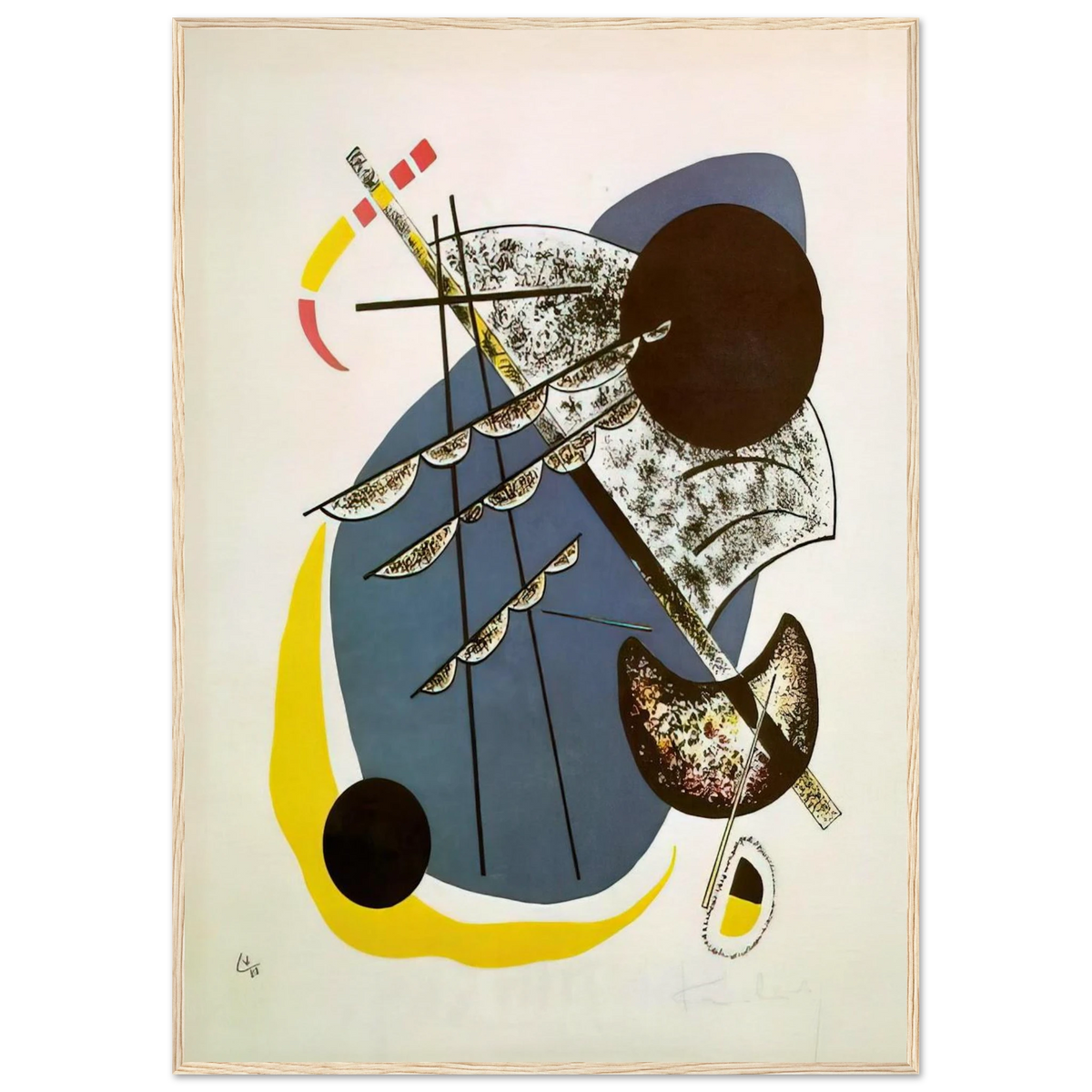 SMALL WORLDS II 1922 Framed Poster | Wassily Kandinsky Framed Prints Wall Art | Wassily Kandinsky Shop