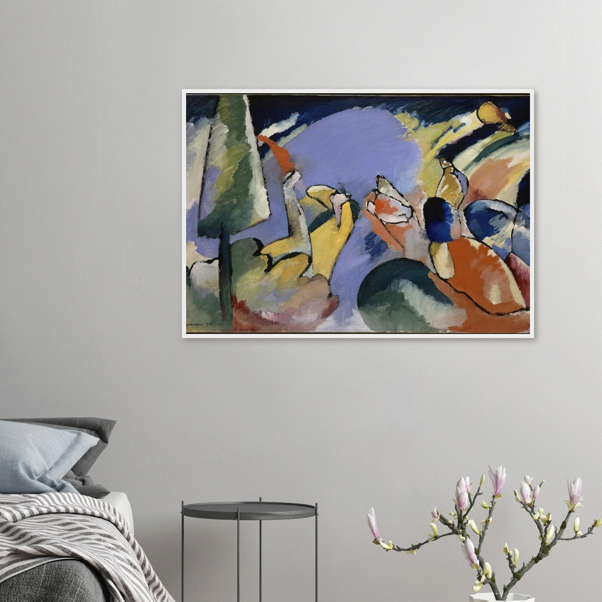 IMPROVISATION XIV 1910 Framed Poster | Wassily Kandinsky Framed Prints Wall Art | Wassily Kandinsky Shop