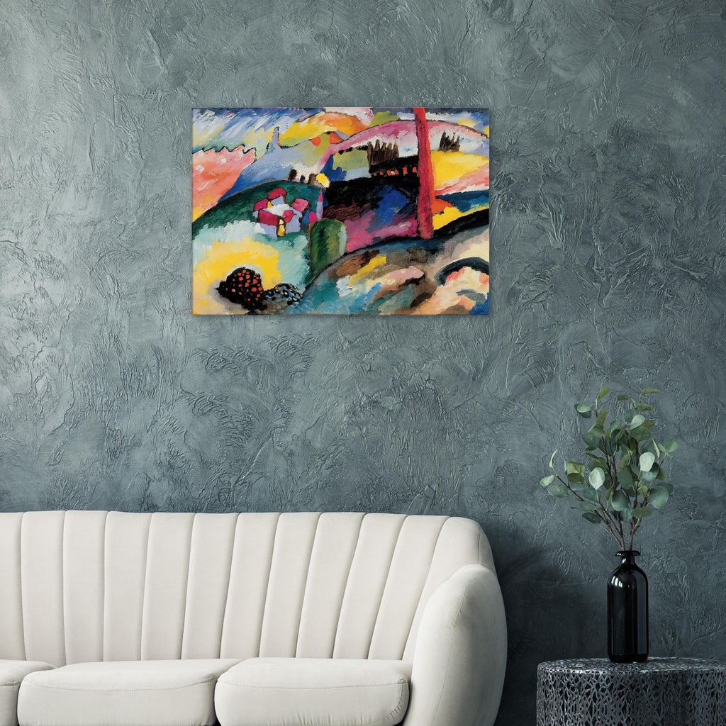 LANDSCAPE WITH FACTORY CHIMNEY 1910 Canvas | Wassily Kandinsky Canvas | Wassily Kandinsky Shop