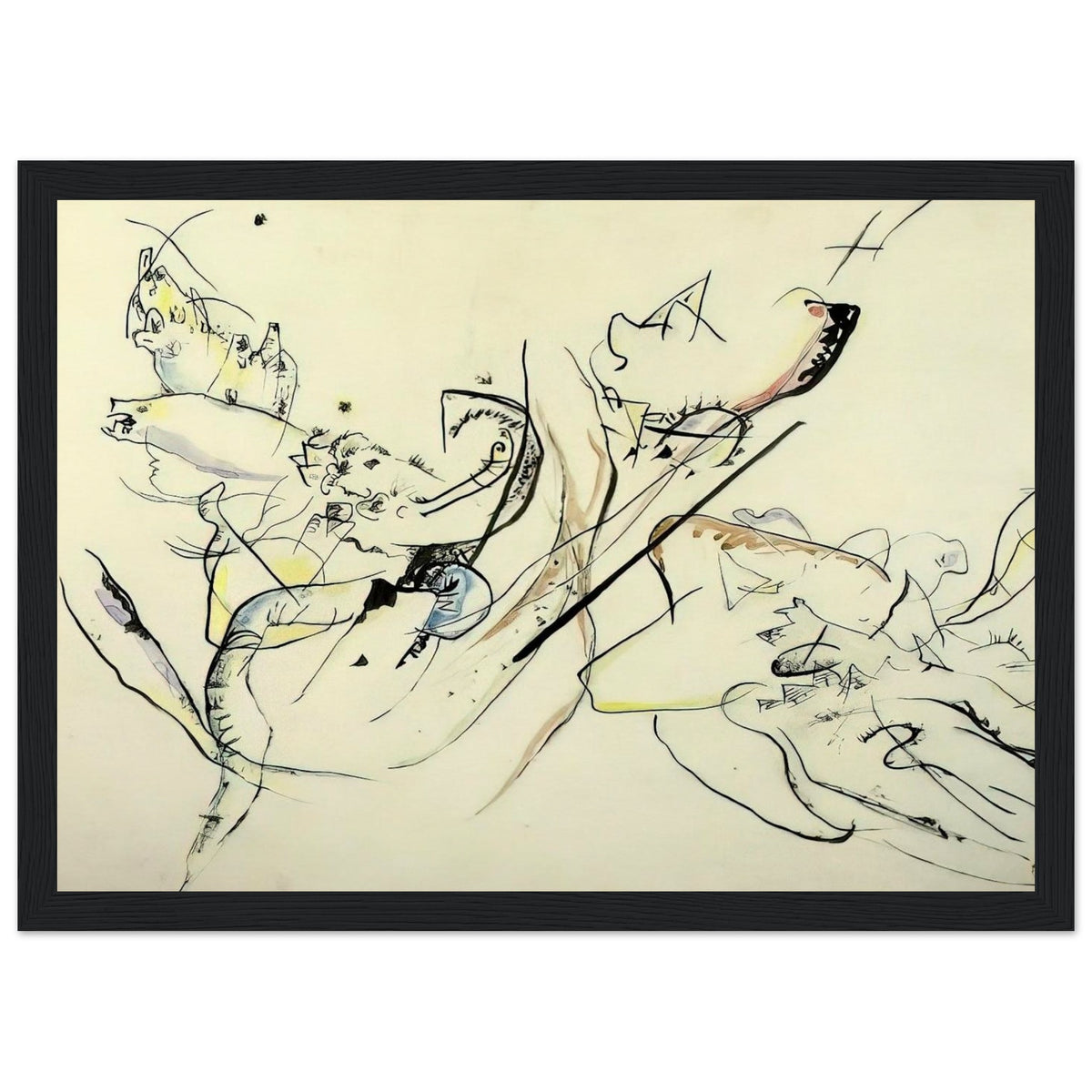 UNTITLED Framed Poster | Wassily Kandinsky Framed Prints Wall Art | Wassily Kandinsky Shop