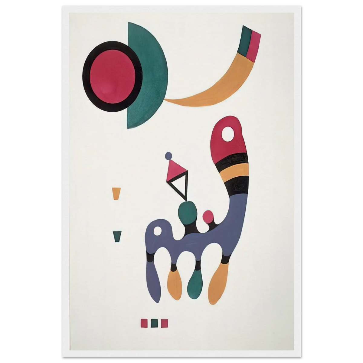 COMPOSITION 1944 Framed Poster | Wassily Kandinsky Framed Prints Wall Art | Wassily Kandinsky Shop