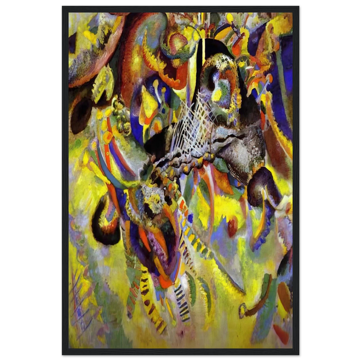 FUGUE 1914 Framed Poster | Wassily Kandinsky Framed Prints Wall Art | Wassily Kandinsky Shop