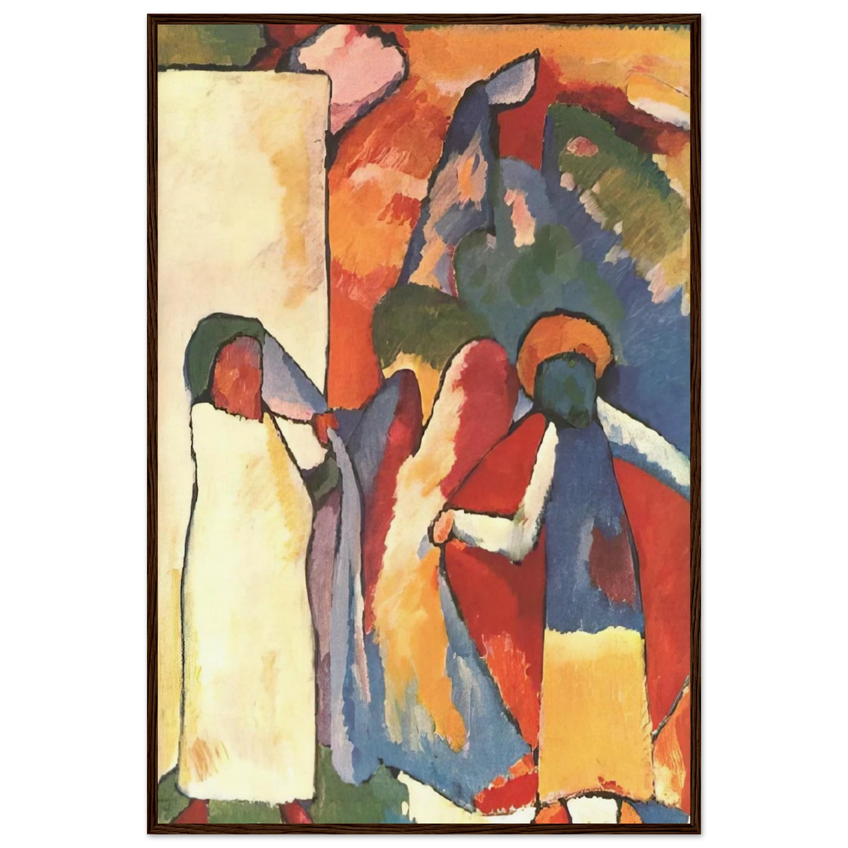 IMPROVISATION 6 AFRICAN 1909 Framed Poster | Wassily Kandinsky Framed Prints Wall Art | Wassily Kandinsky Shop