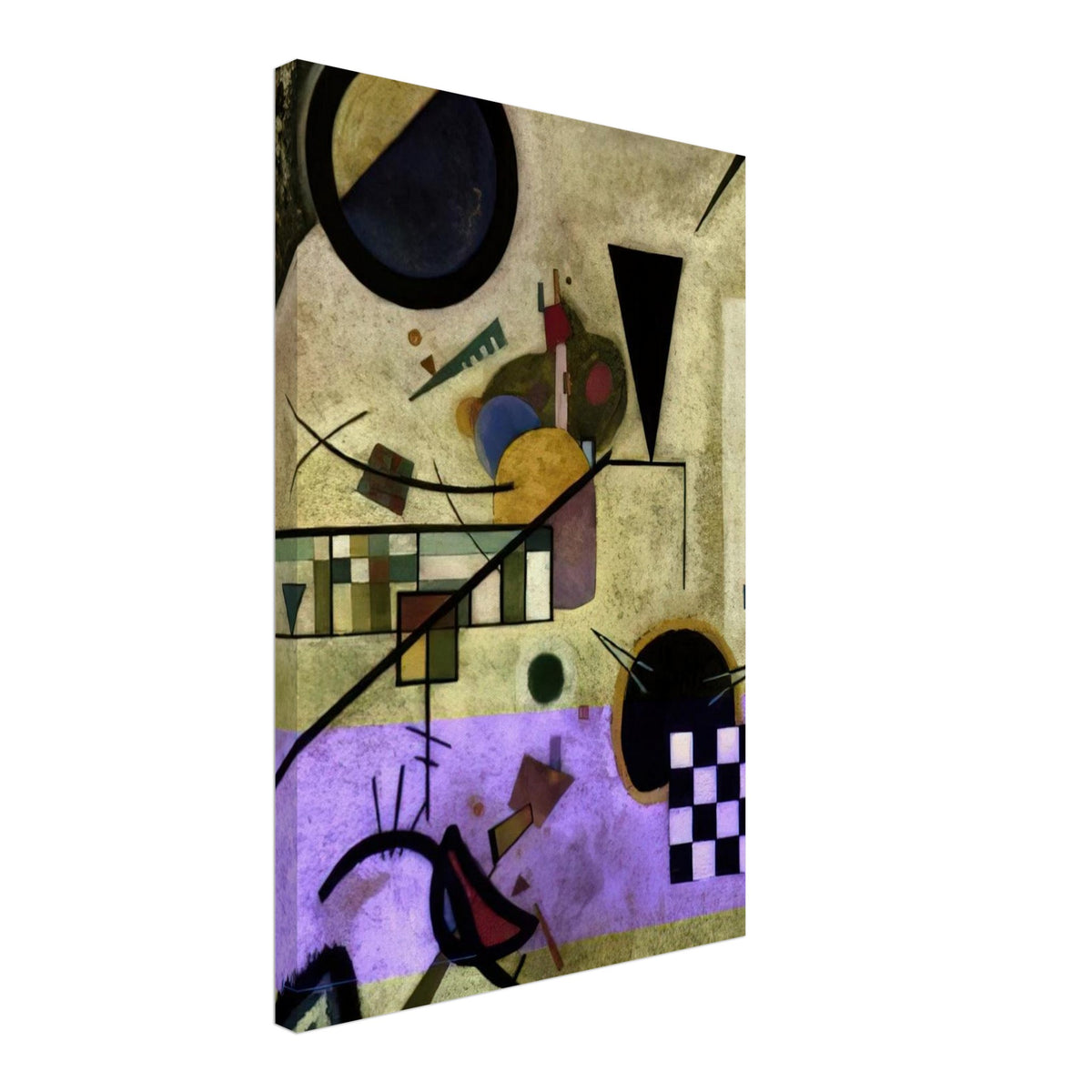 CONTRASTING SOUNDS 1924 Canvas | Wassily Kandinsky Canvas | Wassily Kandinsky Shop