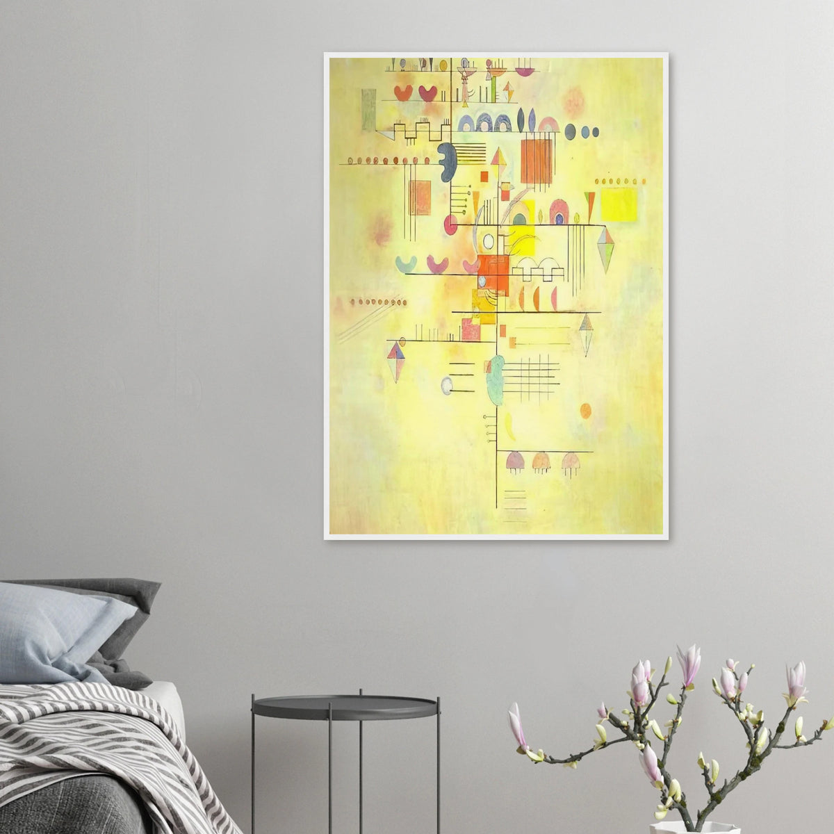 GENTLE ACCENT 1934 Framed Poster | Wassily Kandinsky Framed Prints Wall Art | Wassily Kandinsky Shop