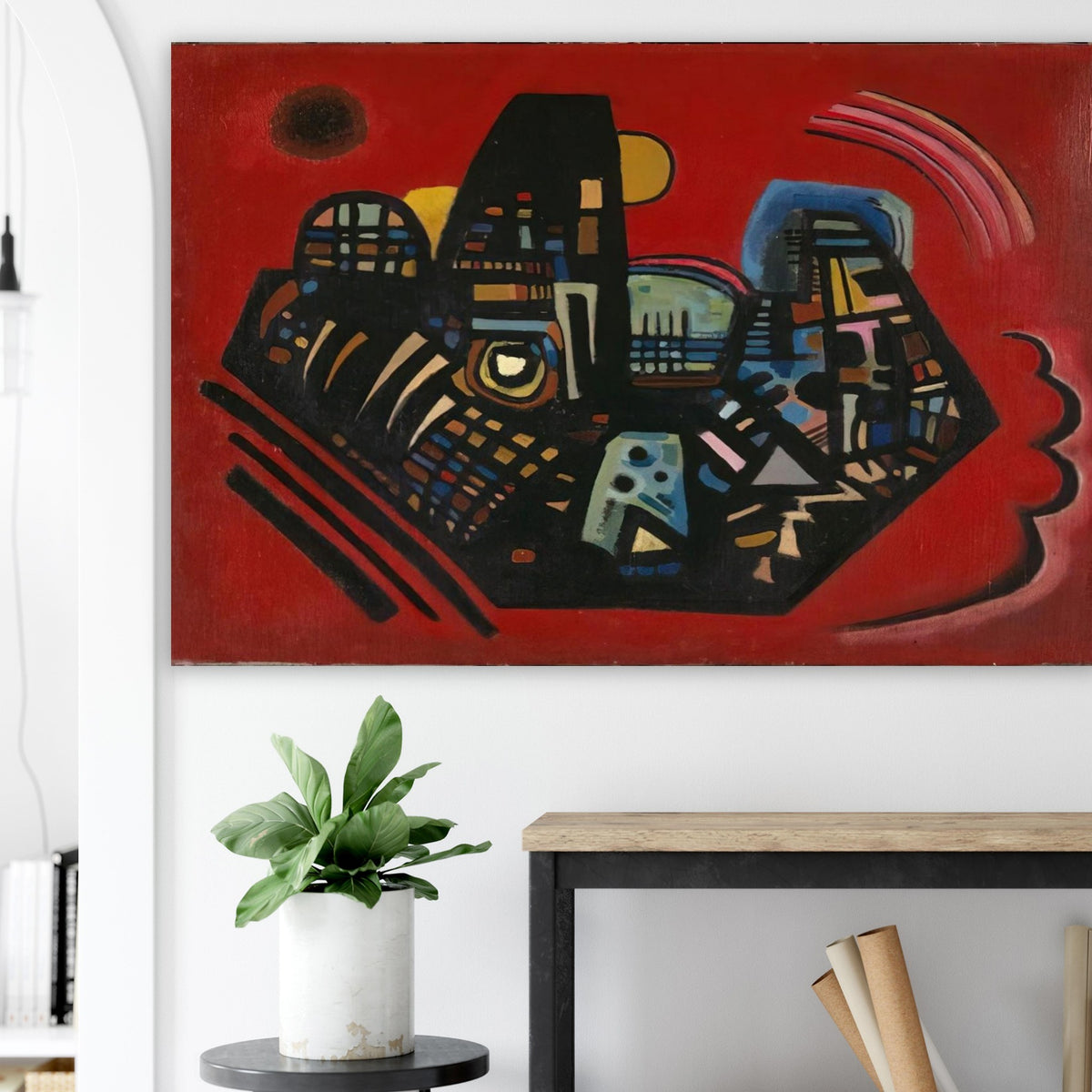 BLACK RED 1928 Poster | Wassily Kandinsky Poster | Wassily Kandinsky Shop