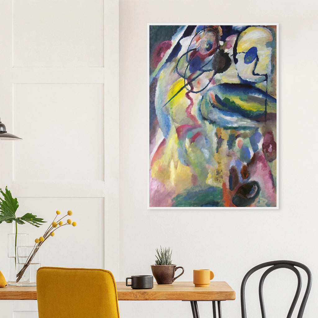 PICTURE WITH A CIRCLE 1911 Framed Poster | Wassily Kandinsky Framed Prints Wall Art | Wassily Kandinsky Shop