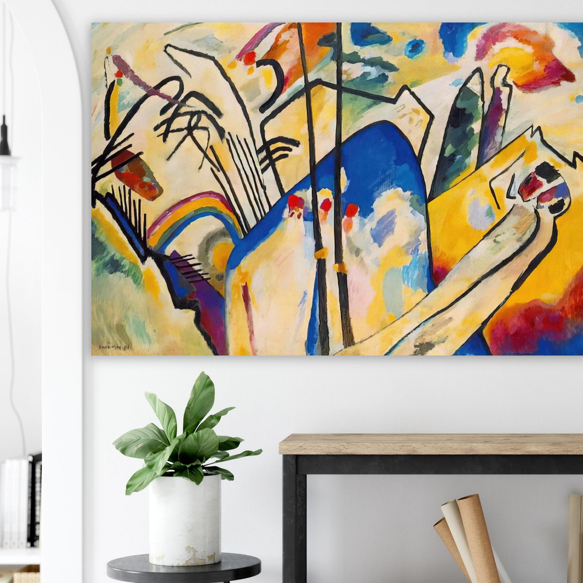COMPOSITION IV 1911 Poster | Wassily Kandinsky Poster | Wassily Kandinsky Shop