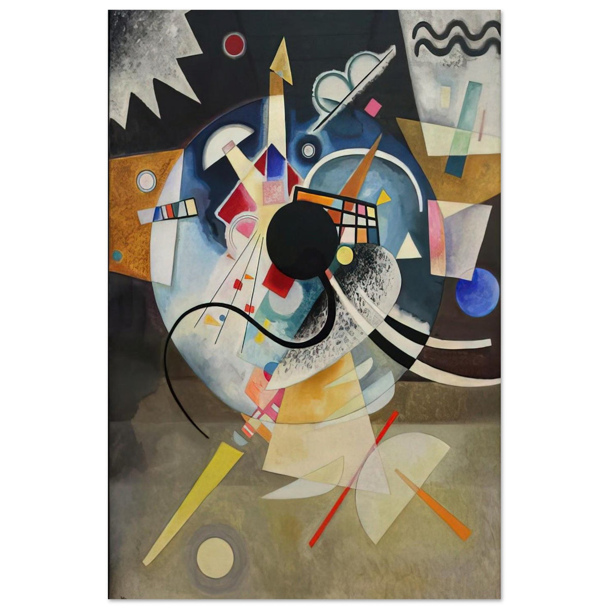 A CENTRE 1924 Poster | Wassily Kandinsky Poster | Wassily Kandinsky Shop