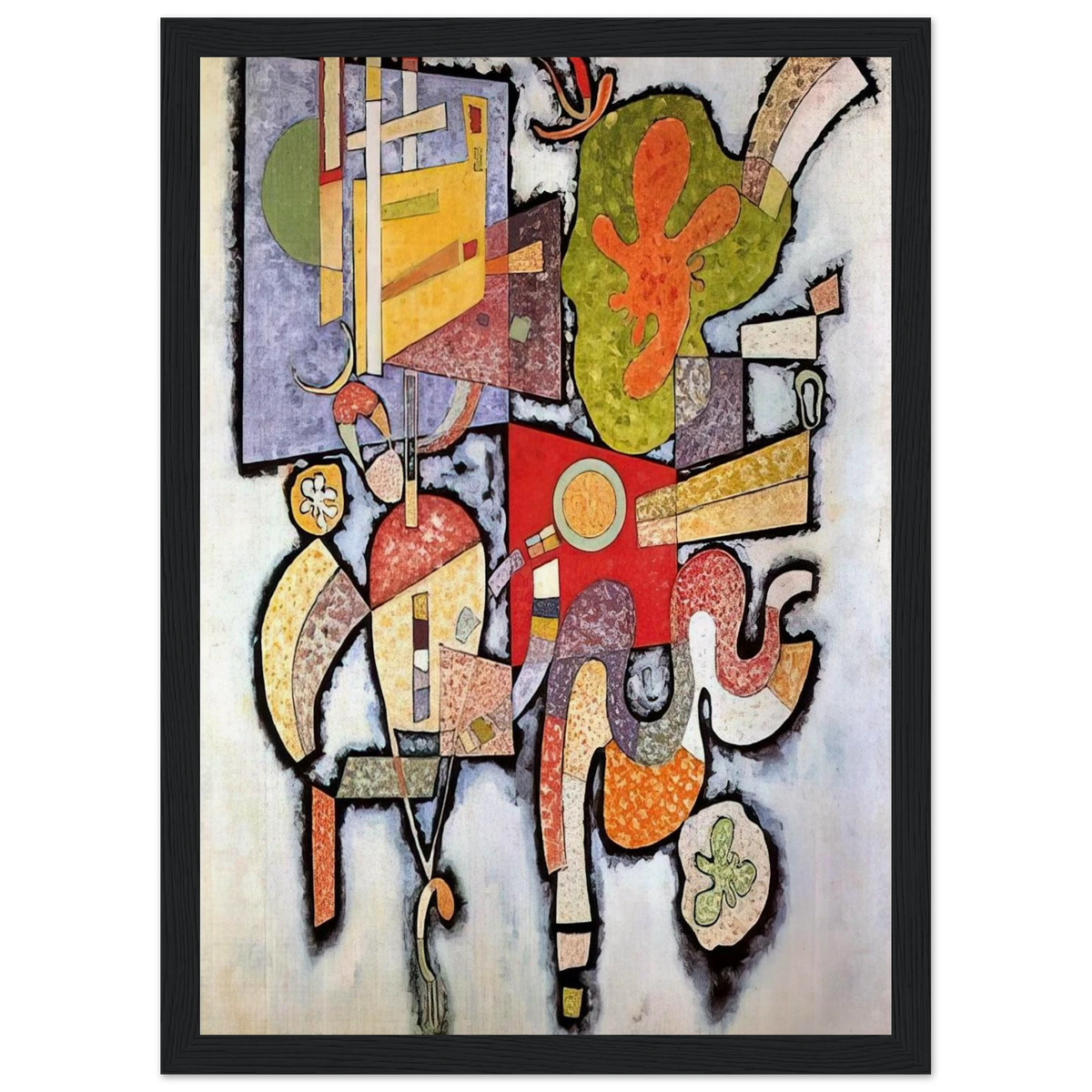 COMPLEX SIMPLE 1939 Framed Poster | Wassily Kandinsky Framed Prints Wall Art | Wassily Kandinsky Shop