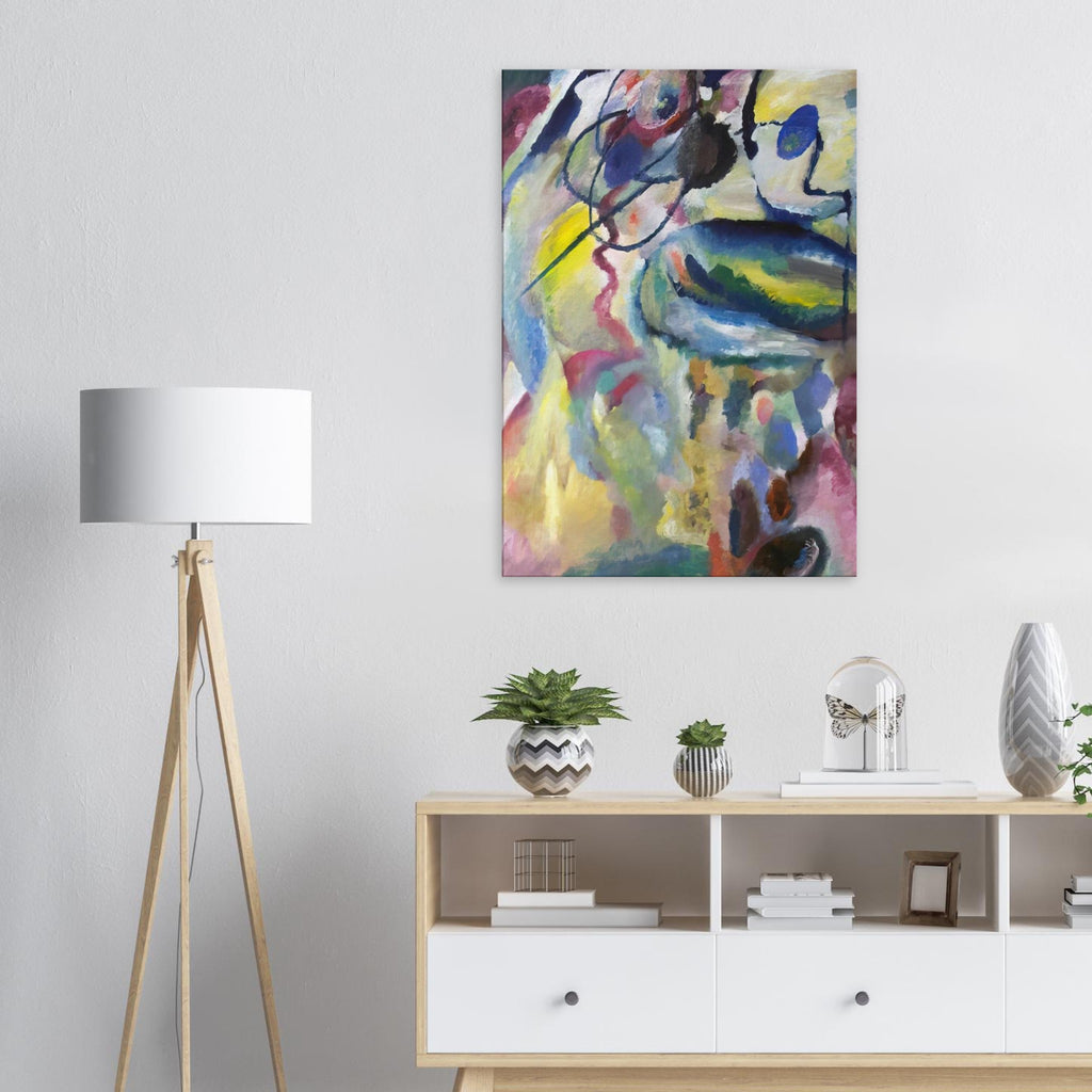 PICTURE WITH A CIRCLE 1911 Canvas | Wassily Kandinsky Canvas | Wassily Kandinsky Shop