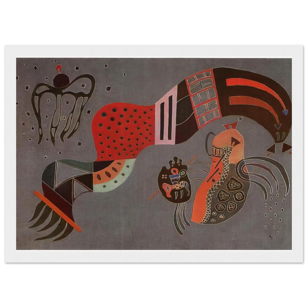 TEMPERED ELAN 1944 Framed Poster | Wassily Kandinsky Framed Prints Wall Art | Wassily Kandinsky Shop