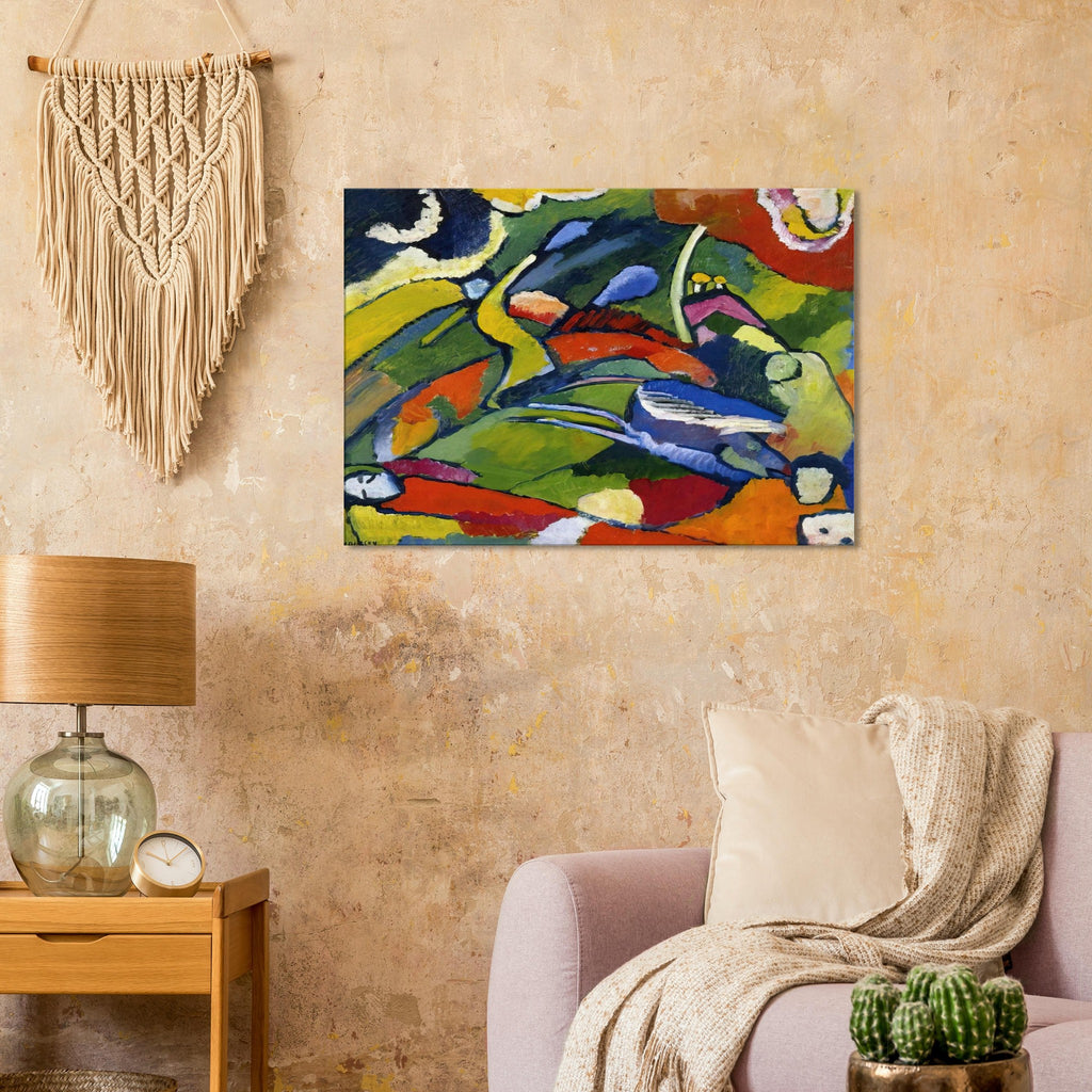 TWO RIDERS AND RECLINING FIGURE Canvas | Wassily Kandinsky Canvas | Wassily Kandinsky Shop