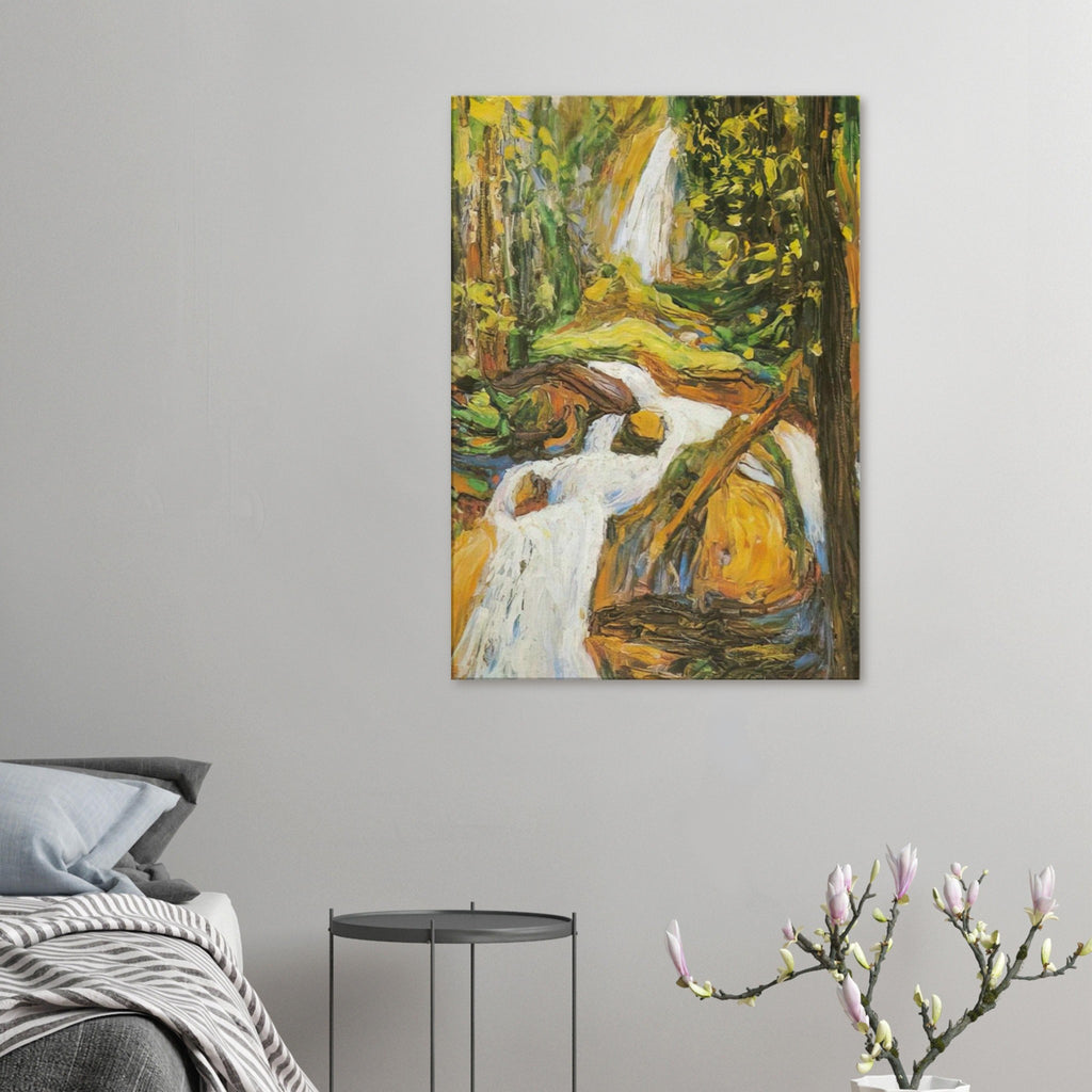 KOCHEL WATERFALL I Canvas | Wassily Kandinsky Canvas | Wassily Kandinsky Shop