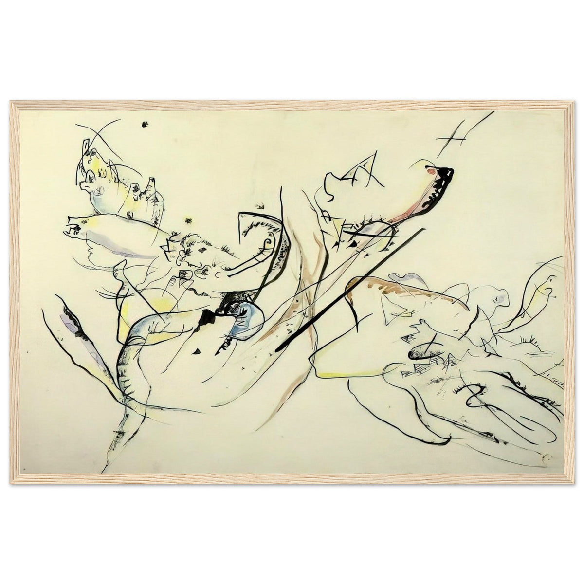 UNTITLED Framed Poster | Wassily Kandinsky Framed Prints Wall Art | Wassily Kandinsky Shop