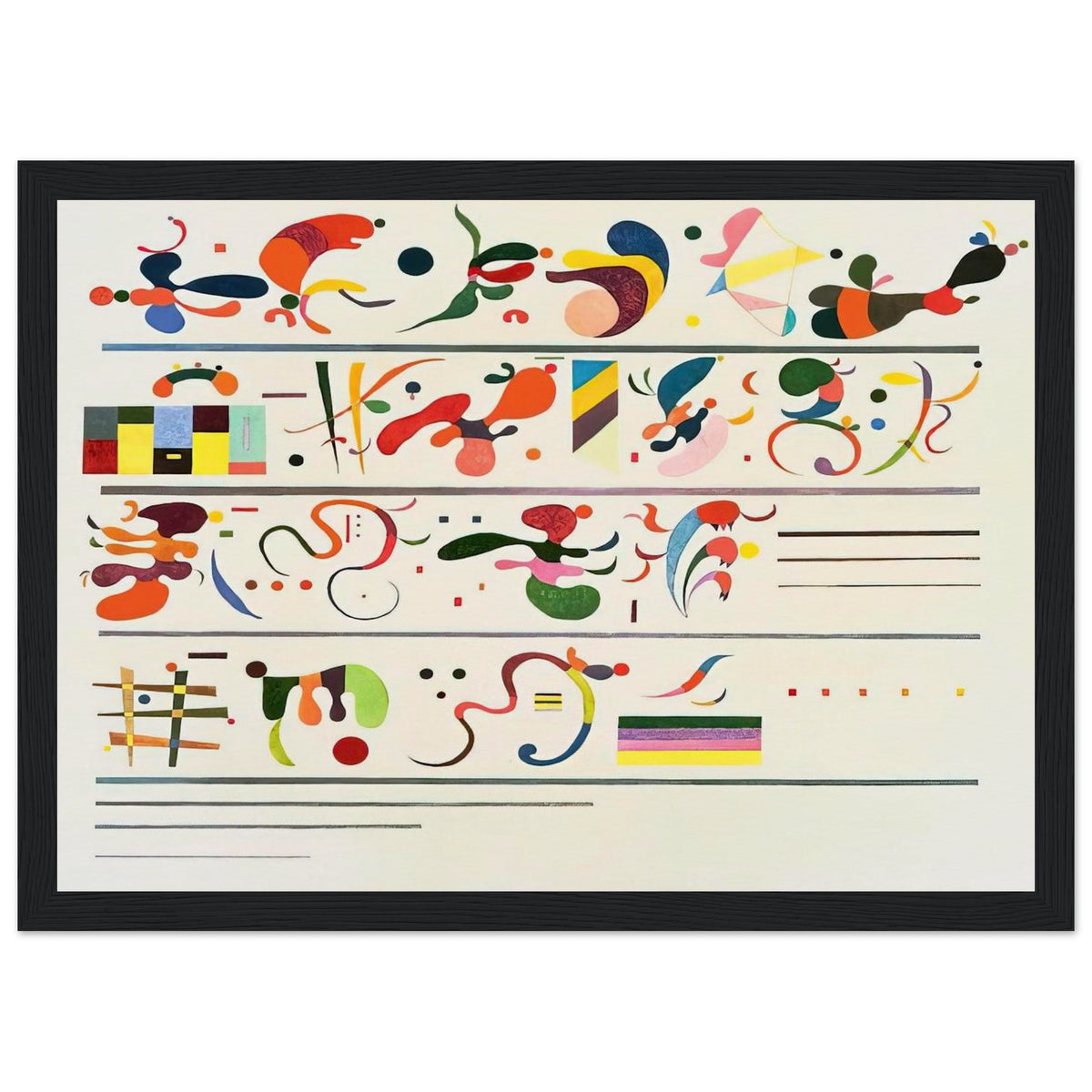 SUCCESSION 1935 Framed Poster | Wassily Kandinsky Framed Prints Wall Art | Wassily Kandinsky Shop