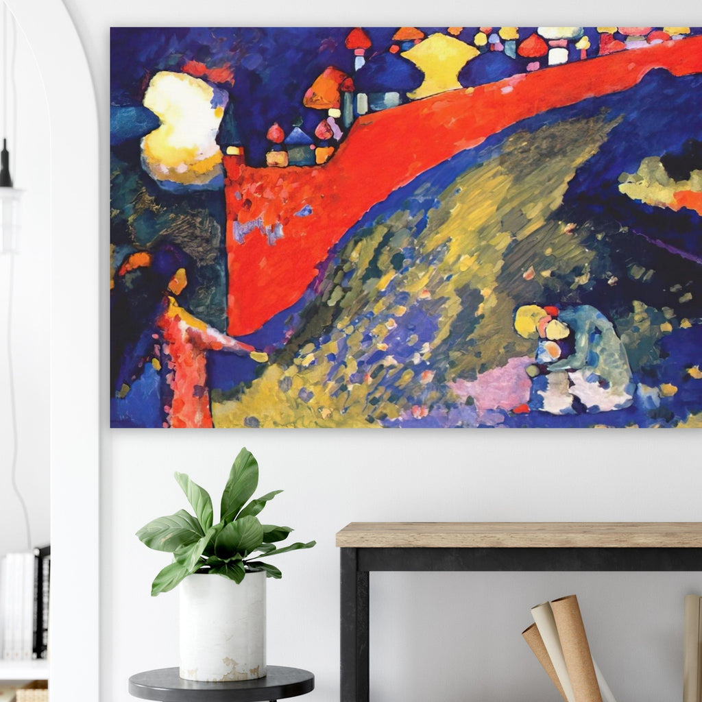 RED WALL DESTINY 1909 Poster | Wassily Kandinsky Poster | Wassily Kandinsky Shop