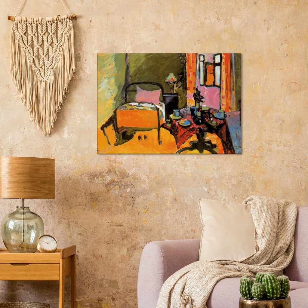 BEDROOM IN AINTMILLERSTRASSE 1909 Canvas | Wassily Kandinsky Canvas | Wassily Kandinsky Shop