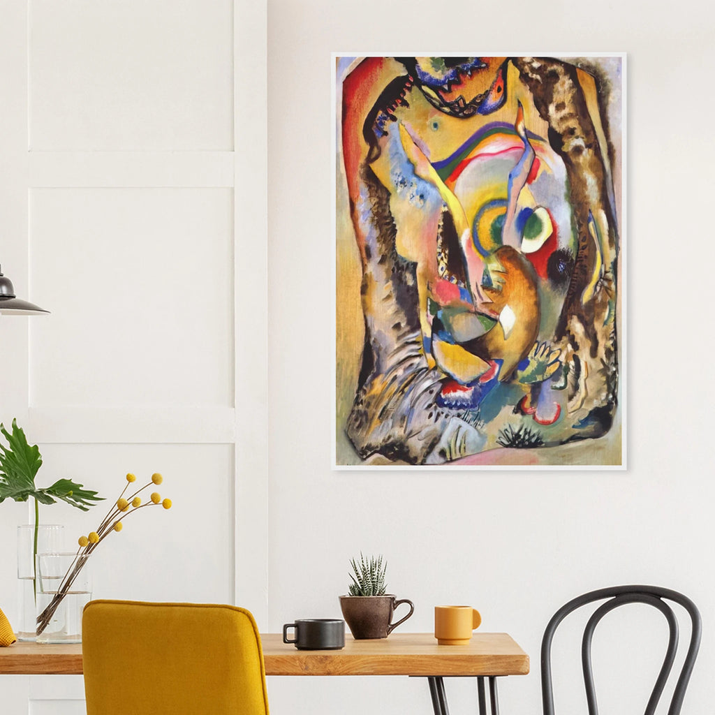 PAINTING ON LIGHT GROUND 1916 Framed Poster | Wassily Kandinsky Framed Prints Wall Art | Wassily Kandinsky Shop