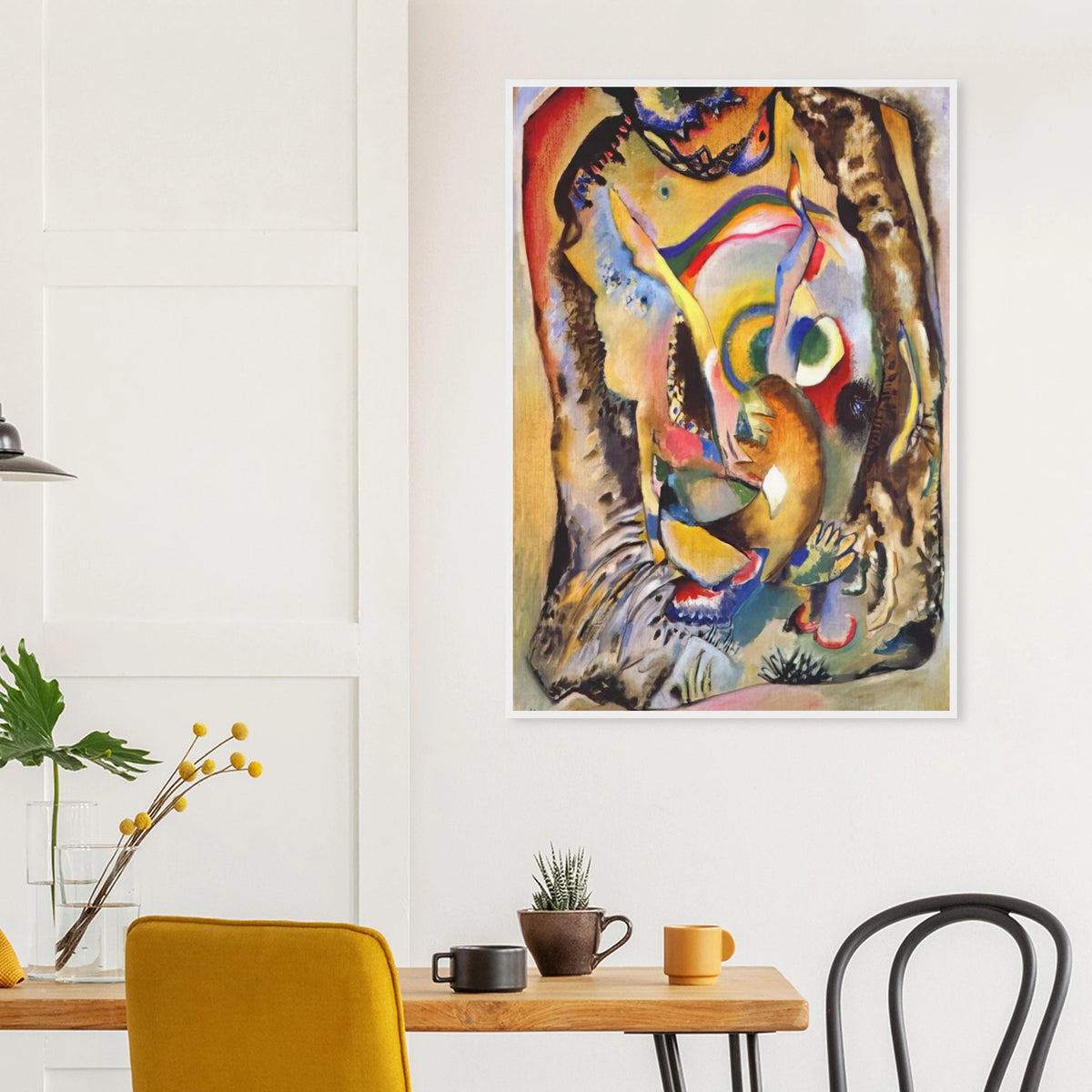 PAINTING ON LIGHT GROUND 1916 Framed Poster | Wassily Kandinsky Framed Prints Wall Art | Wassily Kandinsky Shop