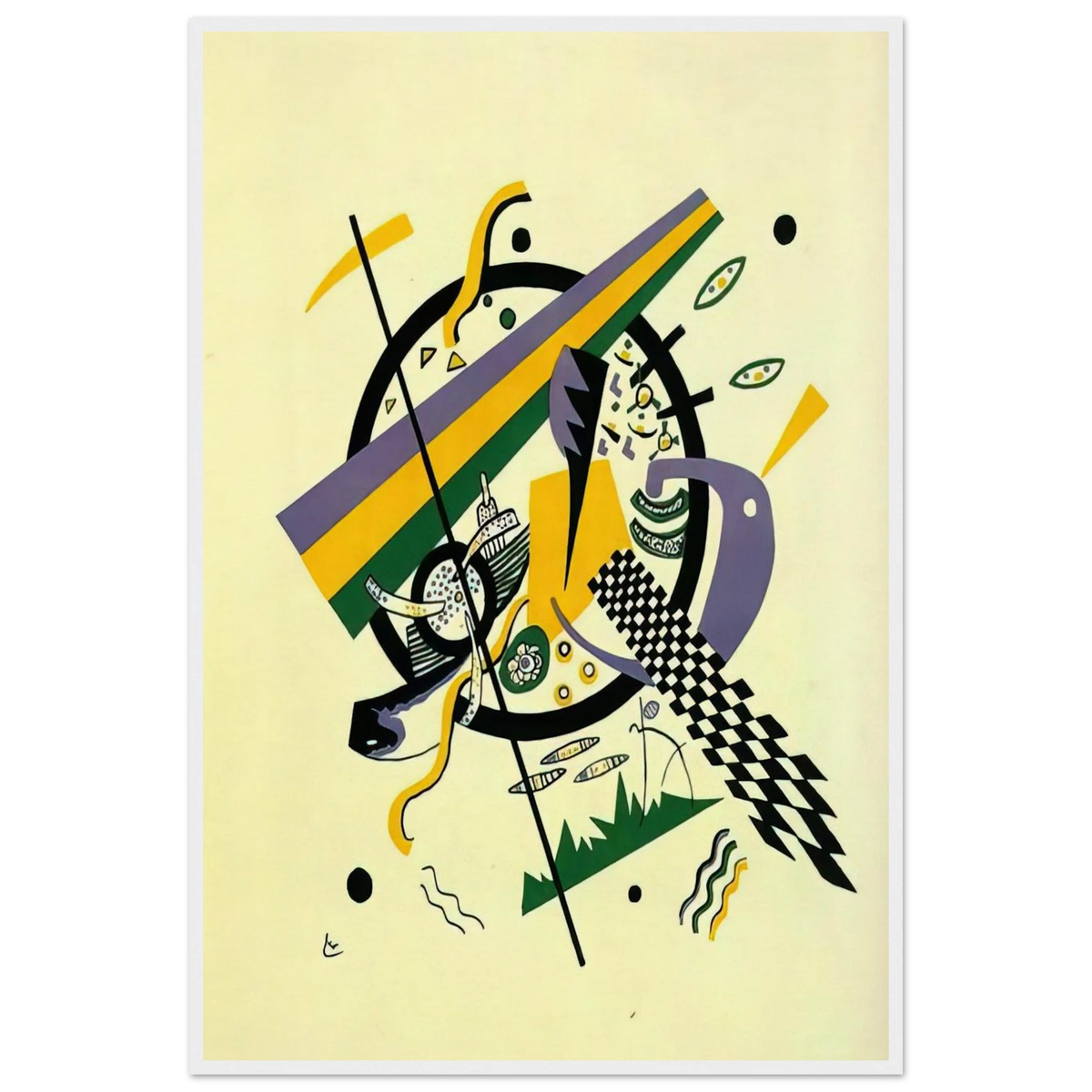 SMALL WORLDS IV 1922 Framed Poster | Wassily Kandinsky Framed Prints Wall Art | Wassily Kandinsky Shop