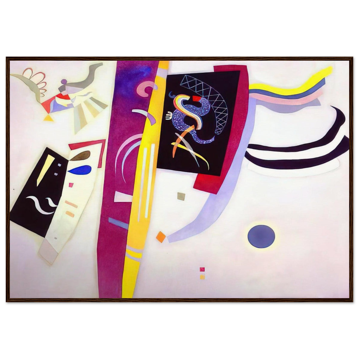 ORANGE VIOLET 1935 Framed Poster | Wassily Kandinsky Framed Prints Wall Art | Wassily Kandinsky Shop