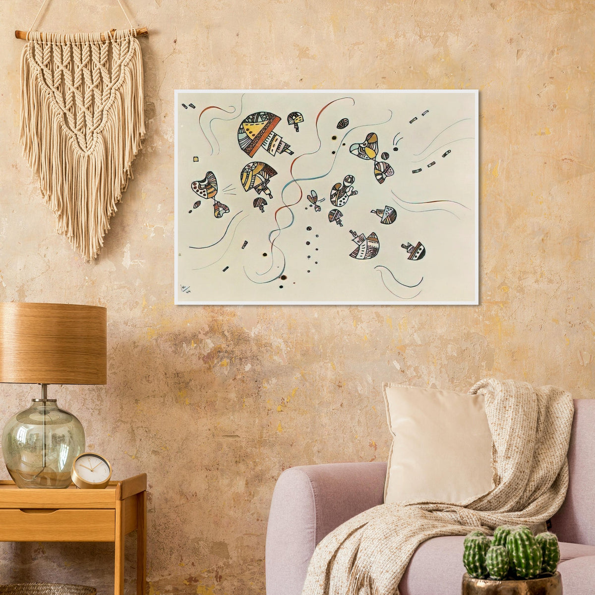 LAST WATERCOLOUR 1944 Framed Poster | Wassily Kandinsky Framed Prints Wall Art | Wassily Kandinsky Shop