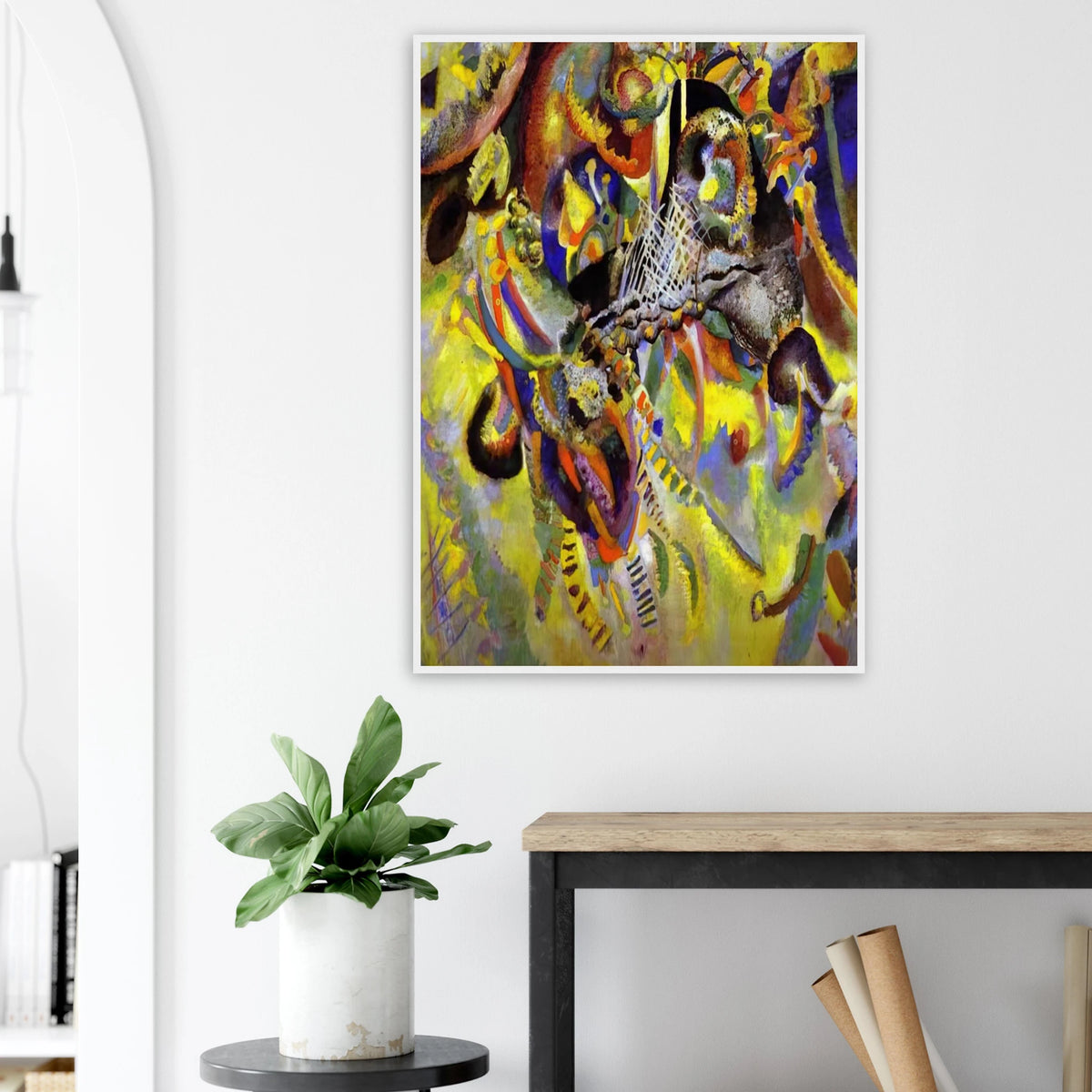 FUGUE 1914 Framed Poster | Wassily Kandinsky Framed Prints Wall Art | Wassily Kandinsky Shop