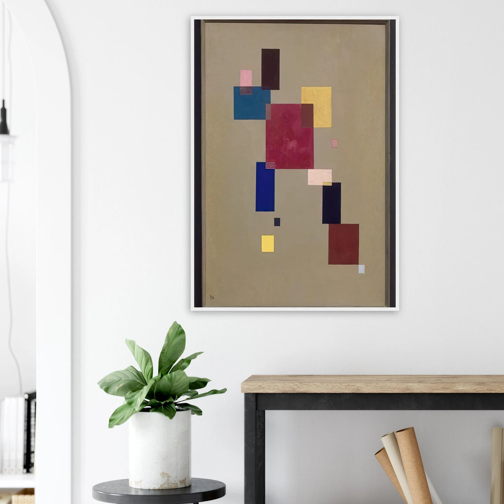 THREE RECTANGLES 1930 Framed Poster | Wassily Kandinsky Framed Prints Wall Art | Wassily Kandinsky Shop