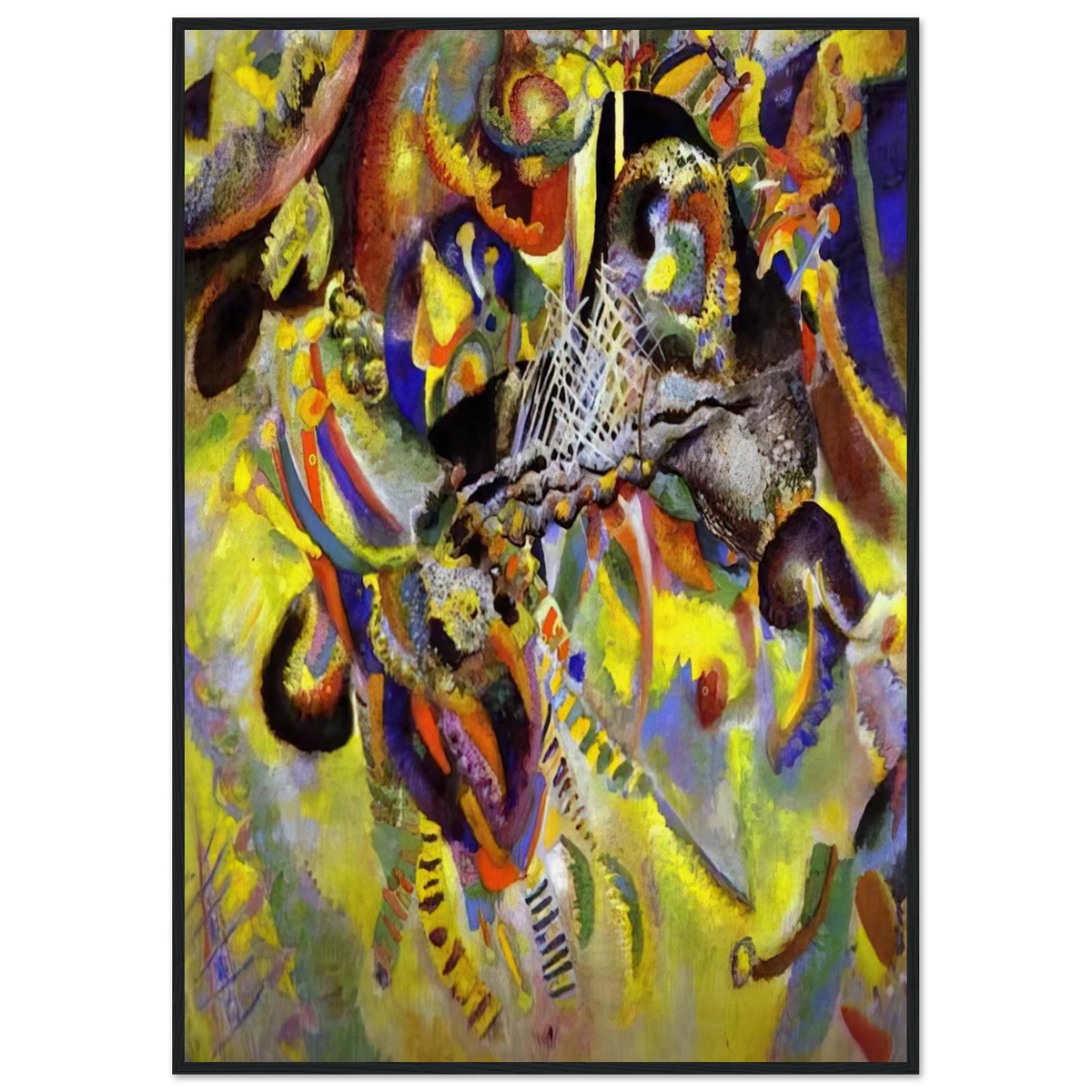 FUGUE 1914 Framed Poster | Wassily Kandinsky Framed Prints Wall Art | Wassily Kandinsky Shop