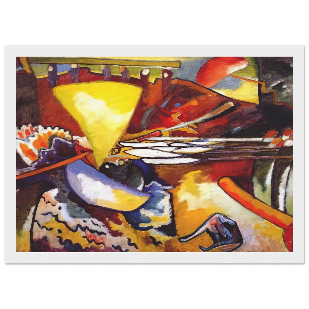 IMPROVISATION 11 1910 Framed Poster | Wassily Kandinsky Framed Prints Wall Art | Wassily Kandinsky Shop