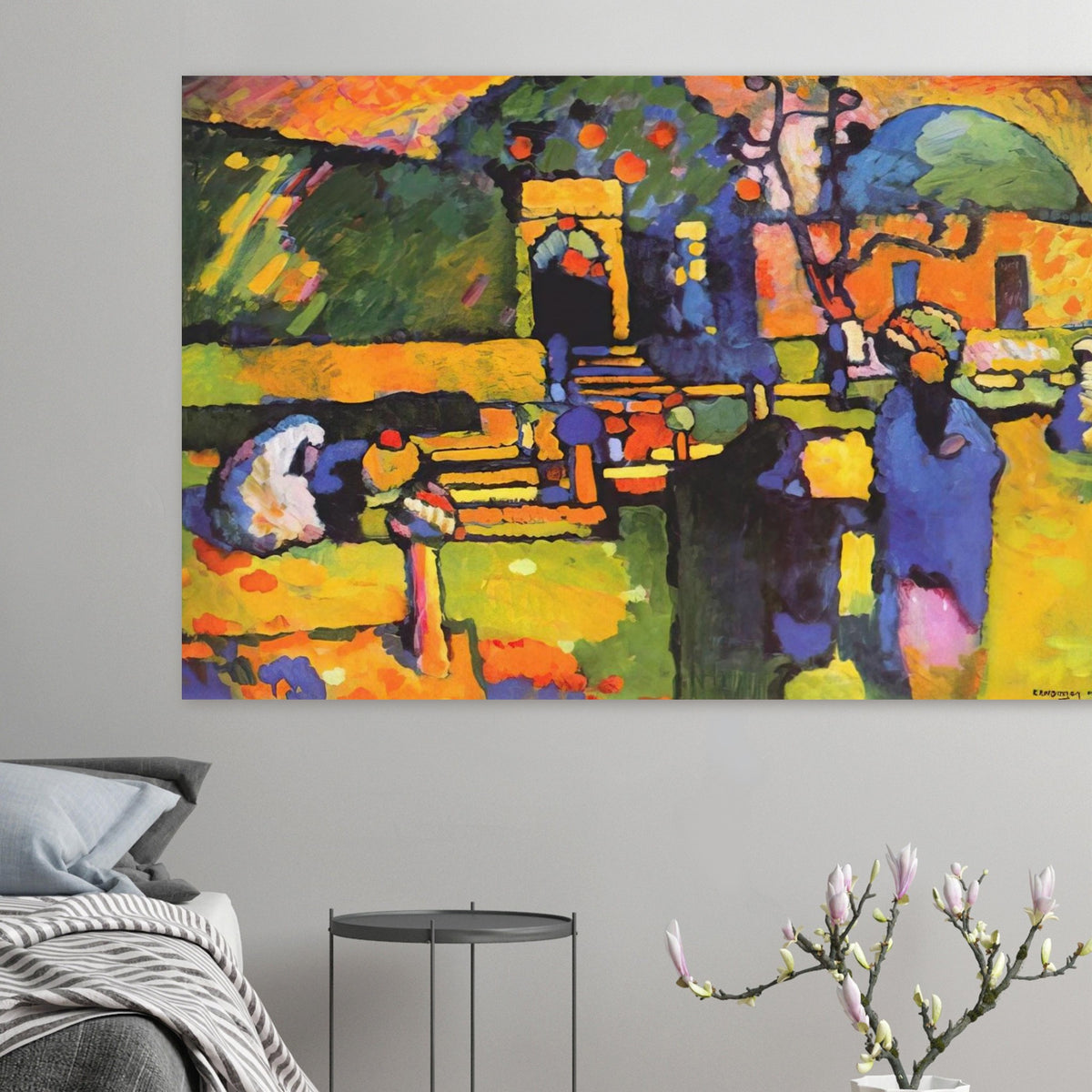 ARABS I CEMETERY 1909 Poster | Wassily Kandinsky Poster | Wassily Kandinsky Shop
