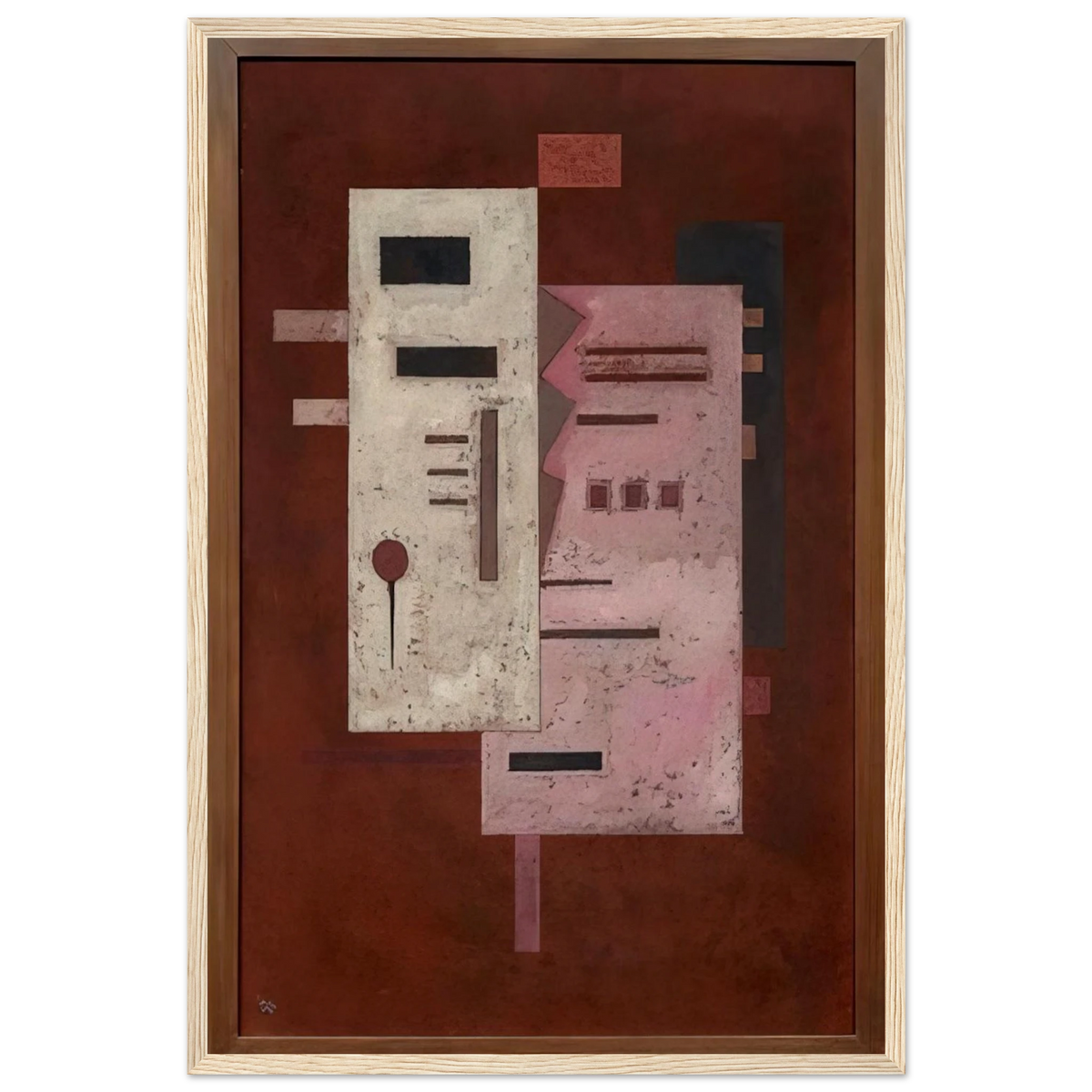 SOFT ROUGHNESS 1933 Framed Poster | Wassily Kandinsky Framed Prints Wall Art | Wassily Kandinsky Shop