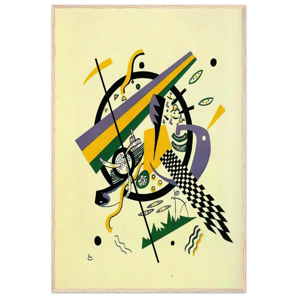 SMALL WORLDS IV 1922 Framed Poster | Wassily Kandinsky Framed Prints Wall Art | Wassily Kandinsky Shop