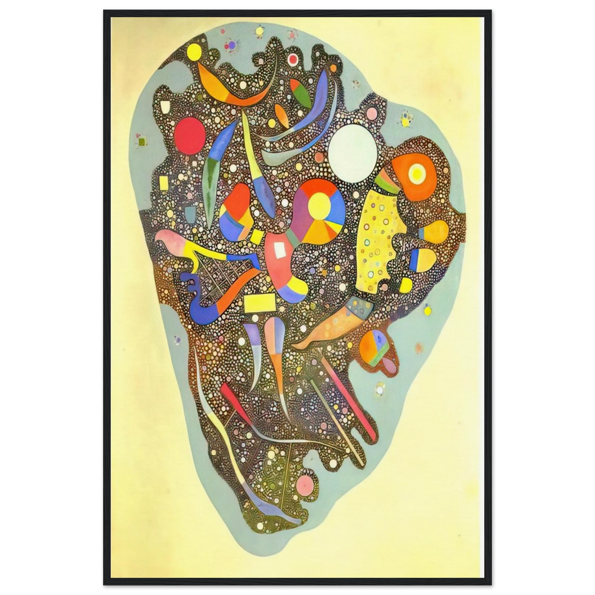 COLOURFUL ENSEMBLE 1938 Framed Poster | Wassily Kandinsky Framed Prints Wall Art | Wassily Kandinsky Shop