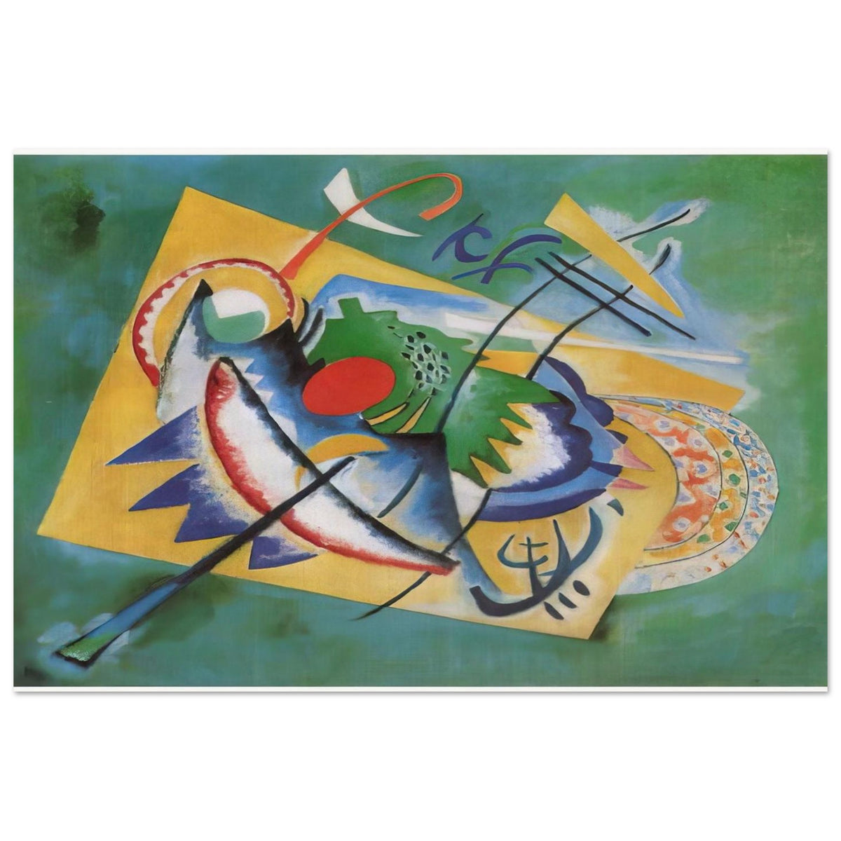 RED OVAL 1920 Poster | Wassily Kandinsky Poster | Wassily Kandinsky Shop