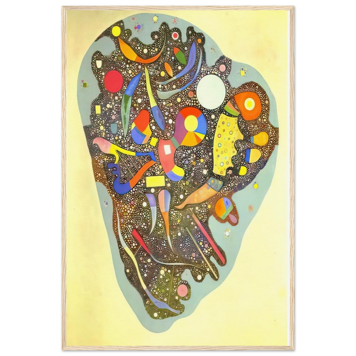 COLOURFUL ENSEMBLE 1938 Framed Poster | Wassily Kandinsky Framed Prints Wall Art | Wassily Kandinsky Shop