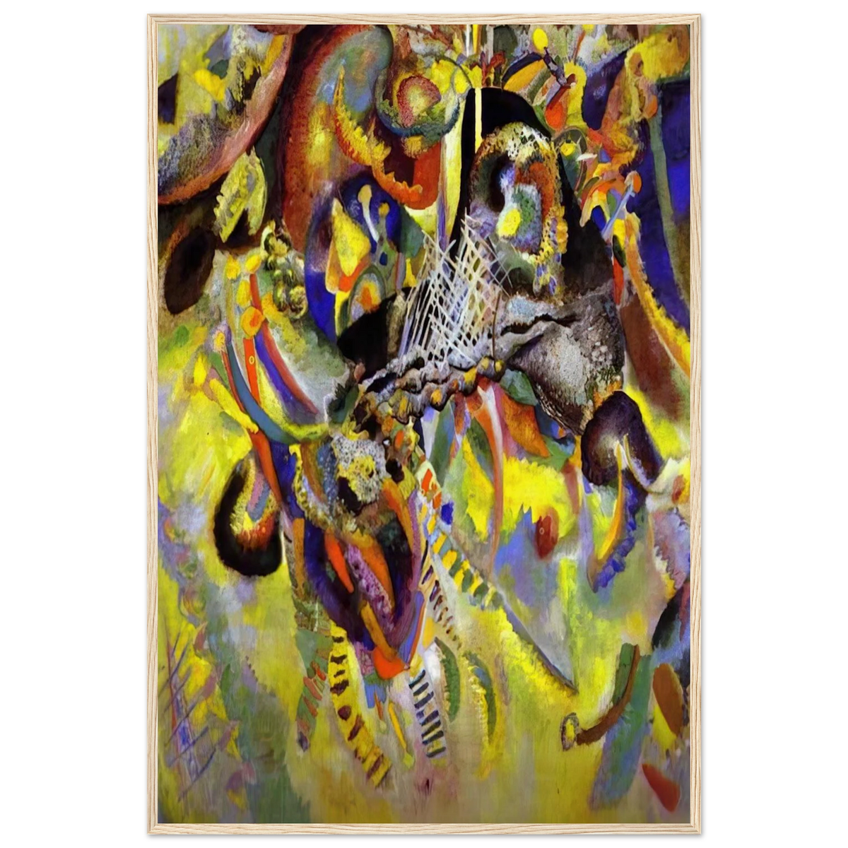 FUGUE 1914 Framed Poster | Wassily Kandinsky Framed Prints Wall Art | Wassily Kandinsky Shop