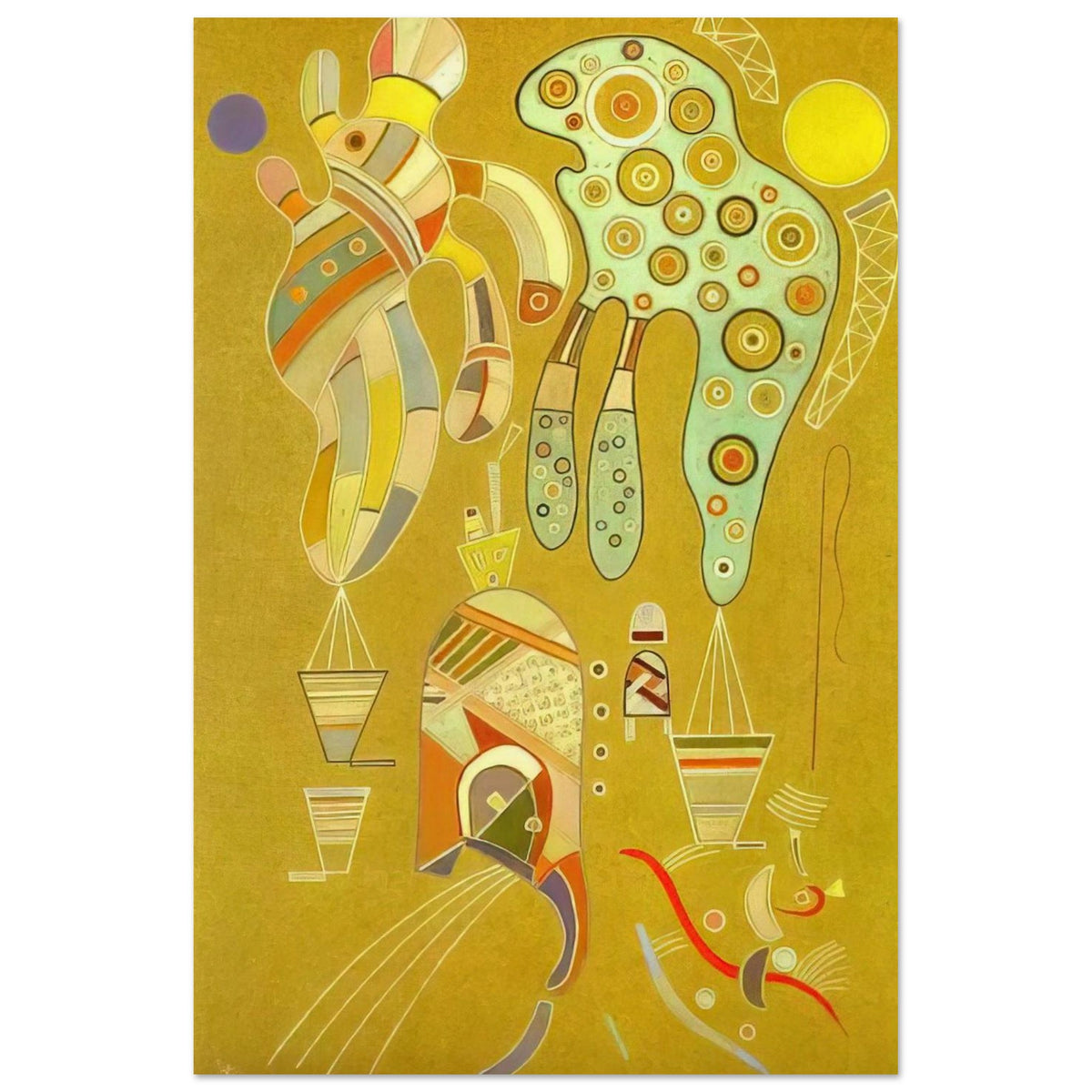 UNTITLED 1941 Poster | Wassily Kandinsky Poster | Wassily Kandinsky Shop