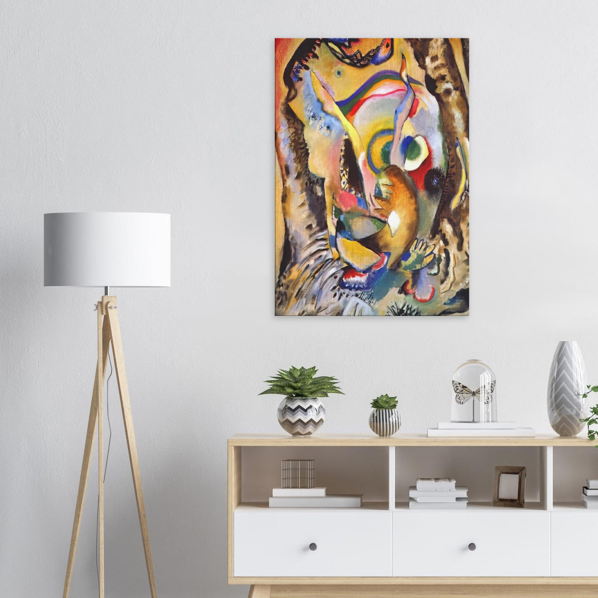 PAINTING ON LIGHT GROUND 1916 Canvas | Wassily Kandinsky Canvas | Wassily Kandinsky Shop
