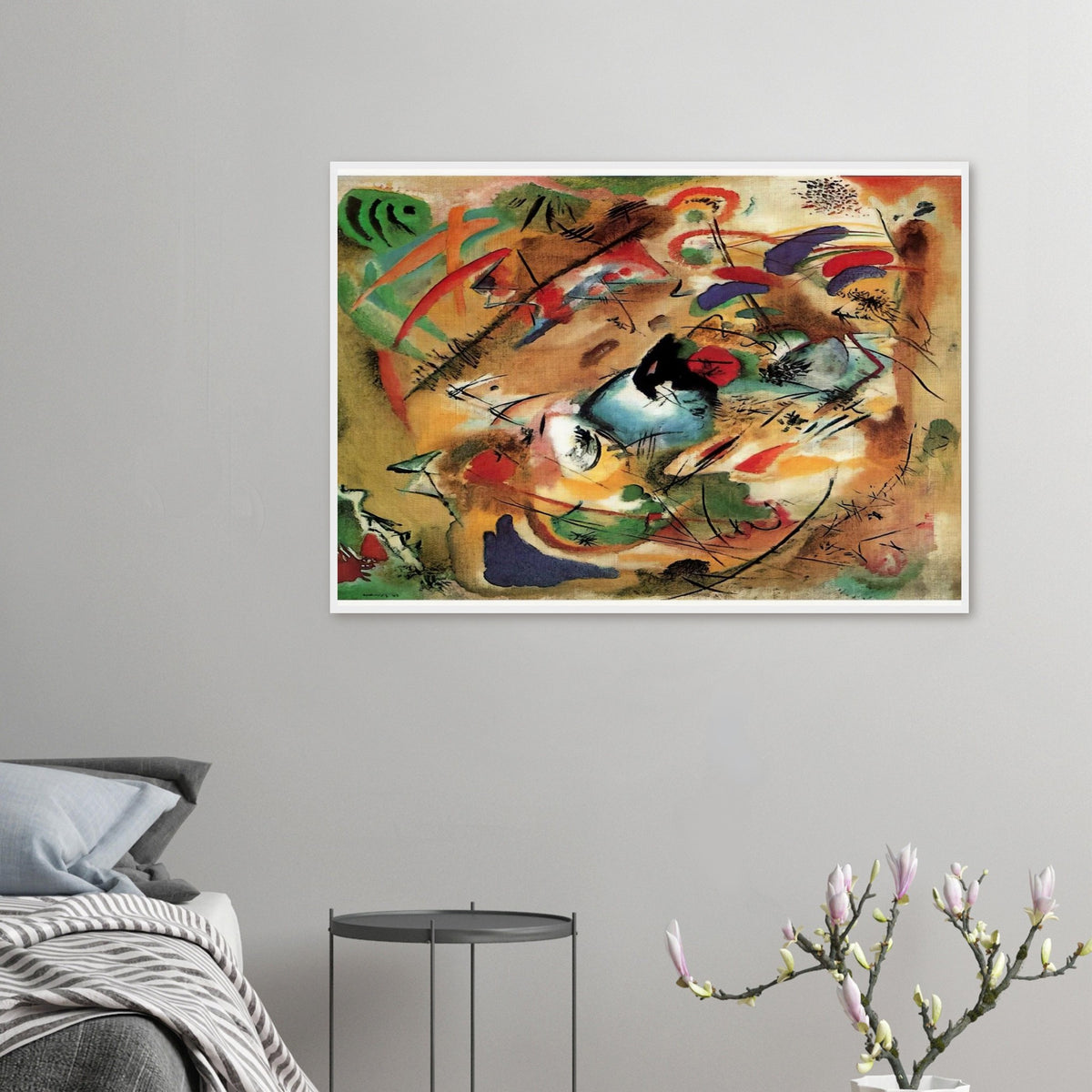 IMPROVISATION DREAMY 1913 Framed Poster | Wassily Kandinsky Framed Prints Wall Art | Wassily Kandinsky Shop