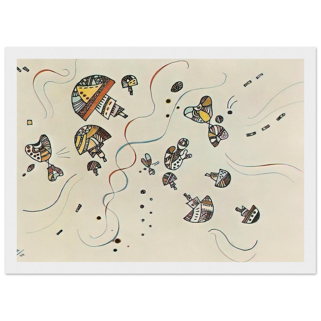 LAST WATERCOLOUR 1944 Framed Poster | Wassily Kandinsky Framed Prints Wall Art | Wassily Kandinsky Shop