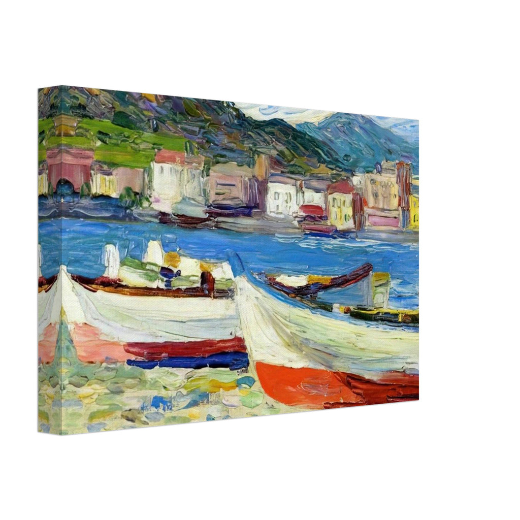 RAPALLO BOATS Canvas | Wassily Kandinsky Canvas | Wassily Kandinsky Shop