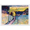WINTER LANDSCAPE 1909 Framed Poster | Wassily Kandinsky Framed Prints Wall Art | Wassily Kandinsky Shop