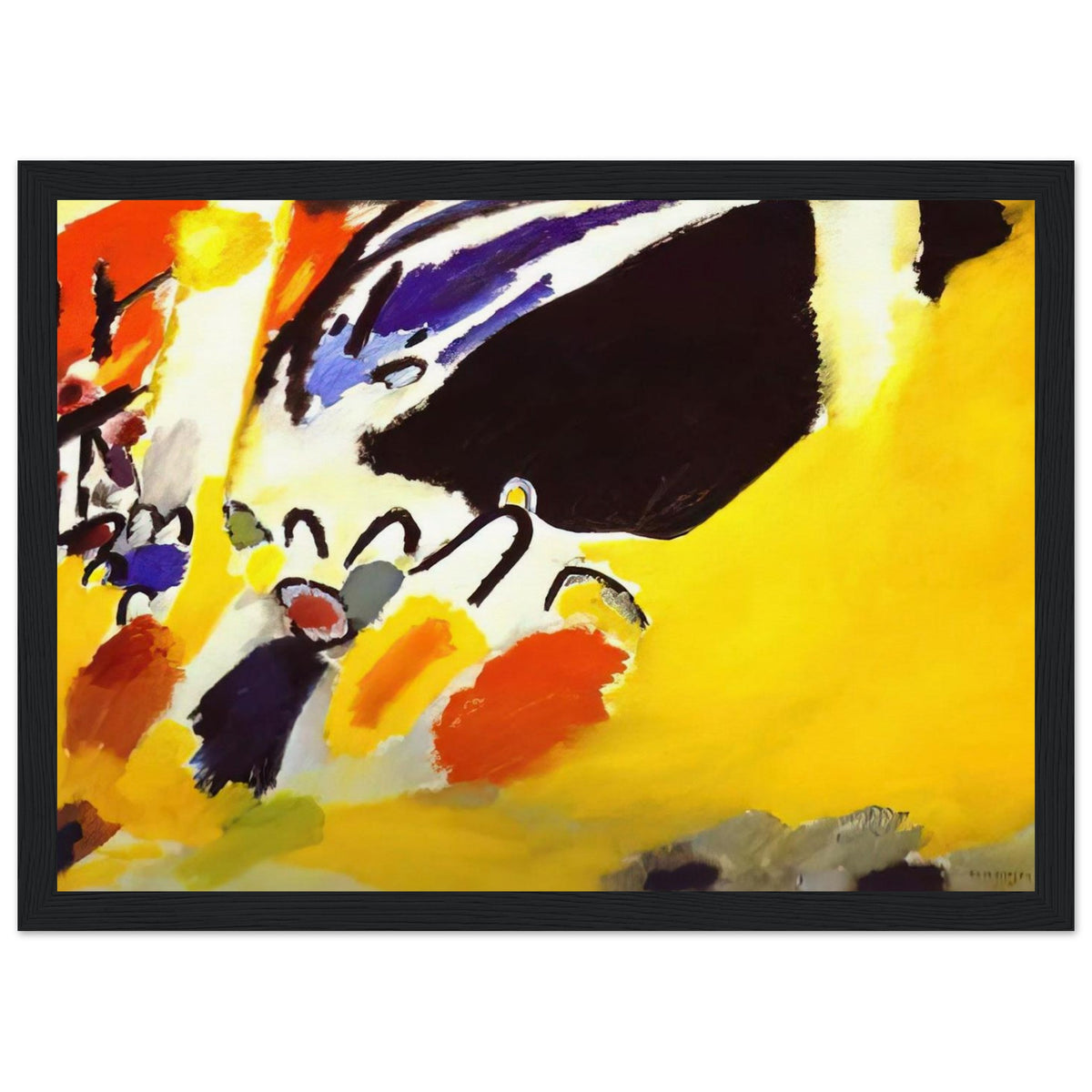 IMPRESSION III CONCERT 1911 Framed Poster | Wassily Kandinsky Framed Prints Wall Art | Wassily Kandinsky Shop