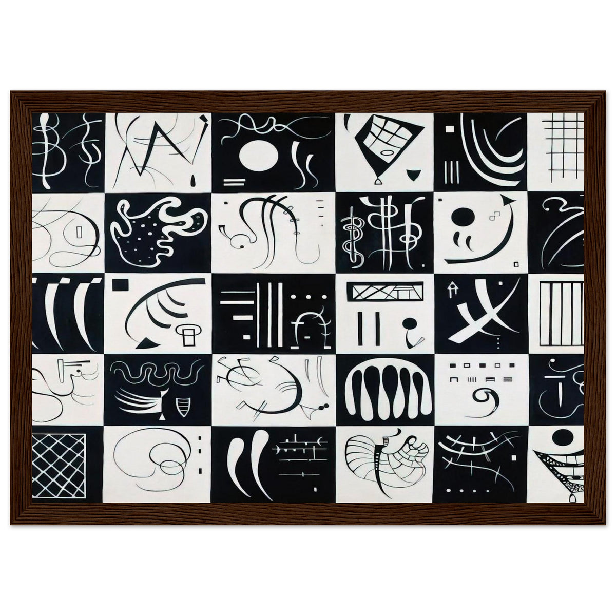 THIRTY 1937 Framed Poster | Wassily Kandinsky Framed Prints Wall Art | Wassily Kandinsky Shop