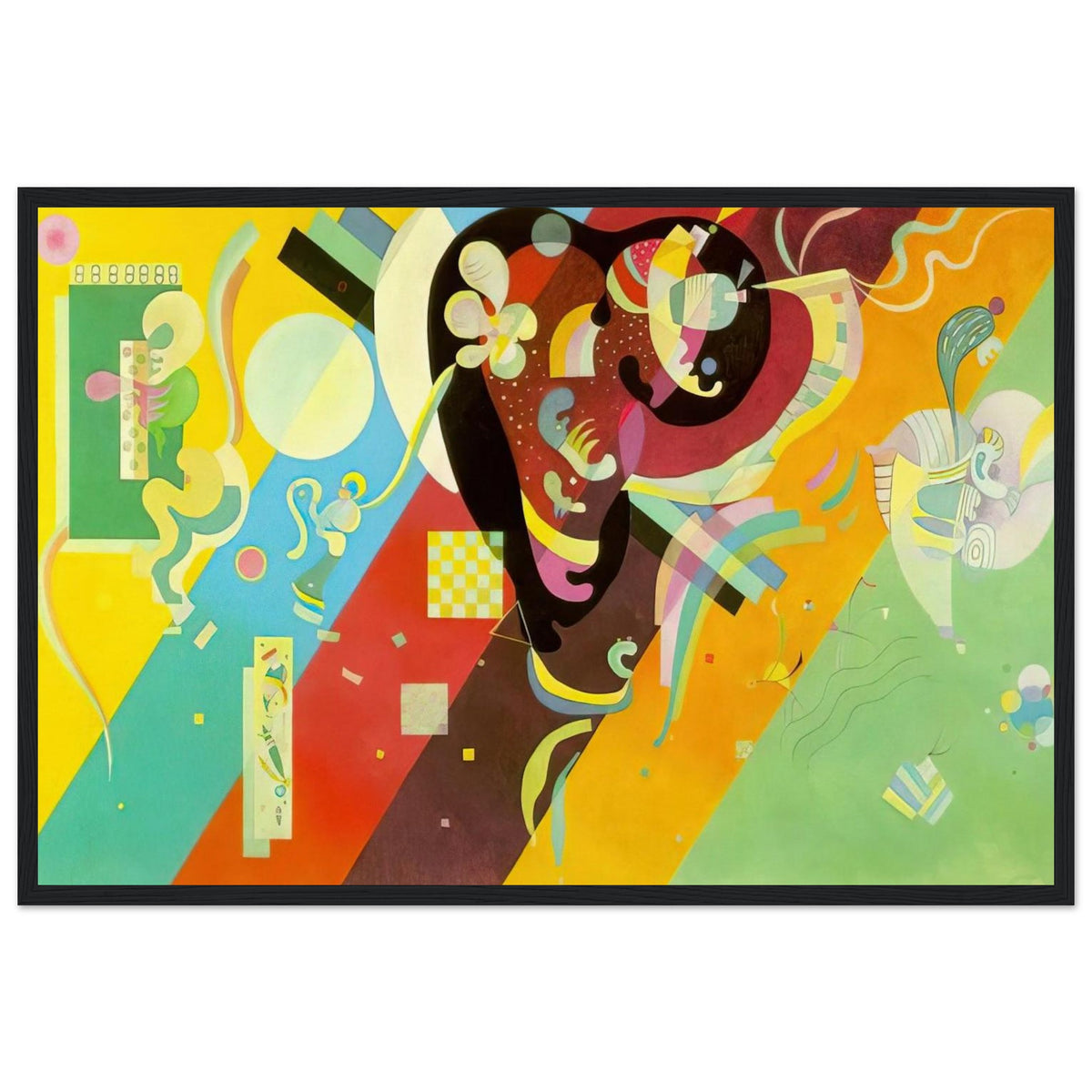 COMPOSITION IX 1936 Framed Poster | Wassily Kandinsky Framed Prints Wall Art | Wassily Kandinsky Shop