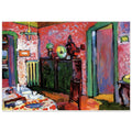 INTERIOR MY DINING ROOM 1909 Poster | Wassily Kandinsky Poster | Wassily Kandinsky Shop