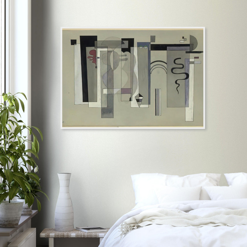 SURFACES MEETING 1934 Framed Poster | Wassily Kandinsky Framed Prints Wall Art | Wassily Kandinsky Shop