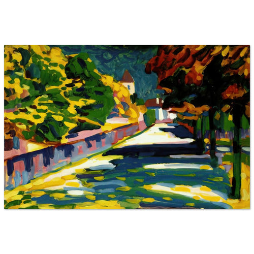 AUTUMN IN BAVARIA 1908 Poster | Wassily Kandinsky Poster | Wassily Kandinsky Shop